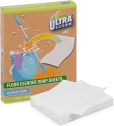 Feuilles parfumées solubles pour le lavage des sols 12 pcs