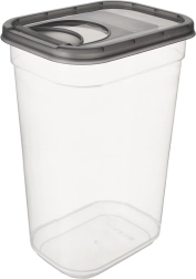 Boîte pour aliments secs avec doseur Grey 3,2 l