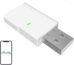 Shelly BLU Gateway USB-A – passerelle Wi‑Fi/Bluetooth