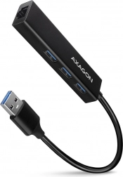 Concentrateur USB multiports AXAGON HMA-GL3A 4-en-1, 5 Gbit/s