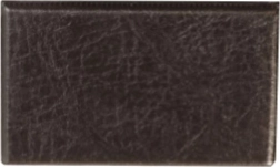 Étui à documents - finition brillante en rouge, noir et bleu