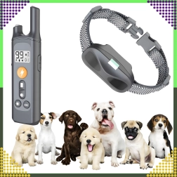 Collier de dressage électronique pour chiens 800 m avec télécommande et LED