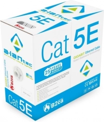 Câble U/UTP cat. 5e B2ca LSOH 305 m – garantie 25 ans