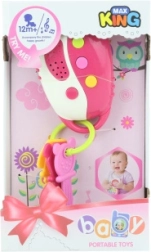 Clés roses à piles pour enfants