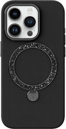 Coque Dancing Circle pour iPhone 15 Pro Max (noir)