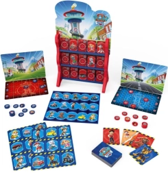 Jeu de société Tour de contrôle PAT' PATROUILLE – coffret de 8 jeux classiques