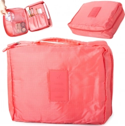 Sac de voyage cosmétique - saumon