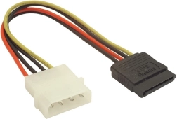 câble d’alimentation Molex vers SATA 0,15 m