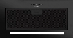 Hotte de cuisine encastrable Amica OMC6271B Slim avec bande LED