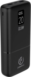Batterie externe Rebeltec P20 avec LCD, 20000 mAh, PD 22,5 W