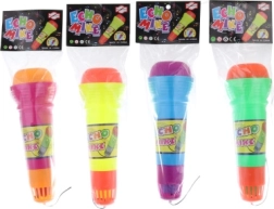 Microphone en plastique pour enfants en sachet