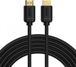 Baseus câble HDMI 2.0 4K 60 Hz, 3D, HDR, 18 Gb/s, 5 m – noir