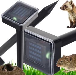 Répulsif solaire ultrasonique pour taupes et rongeurs 1000 m²