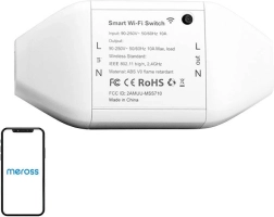Interrupteur Wi-Fi intelligent Meross pour Apple HomeKit
