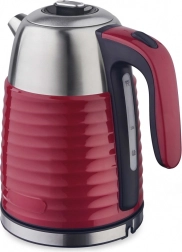 Bouilloire électrique en métal Maestro 1,7 l 2200 W rouge