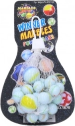 Billes de verre à jouer Marbre