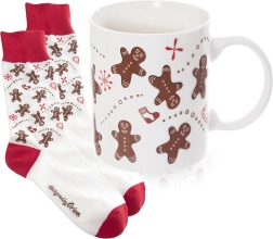 Mug de Noël avec set de chaussettes 350 ml