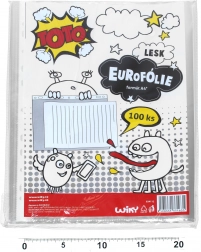 Pochette suspendue transparente pour documents A4 - brillante