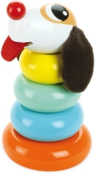 Tour à empiler Chien de Vilac