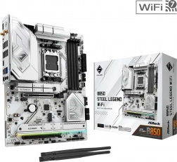 Carte mère blanche B650 Steel Legend WiFi AM5 ATX