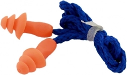 Bouchons d’oreilles avec cordon, réutilisables, atténuation 32 dB