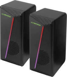 Haut-parleur USB LED Esperanza Nortec