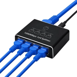 Commutateur Ethernet Gigabit RENEW FORCE 1×4