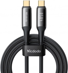 Câble Mcdodo USB-C vers USB-C, 240 W, 1,2 m (noir)