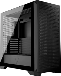 Boîtier PC Volcano Expanse T sans ventilateurs noir