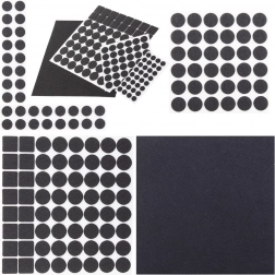 Jeu de patins en feutre pour meubles, 133 pcs