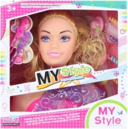 Tête à coiffer avec accessoires pour enfants