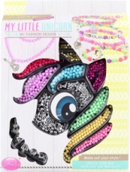 Perles en plastique licorne