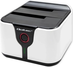 Station d’accueil de bureau pour disques SSD et HDD 2,5" et 3,5" avec clonage hors ligne