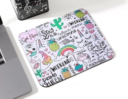 Tapis de souris avec licorne