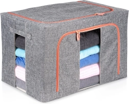 Sac de rangement textile pour linge de lit 100 l 60 × 42 × 40 cm