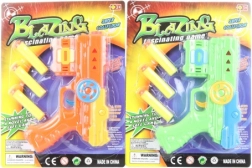 Pistolet à projectiles en mousse avec ventouses