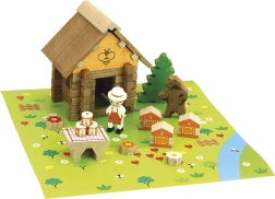 Jeujura construction en bois rucher 50 pièces