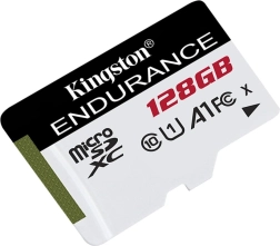 Carte MicroSD 128 Go KINGSTON High Endurance 95/45 Mo/s