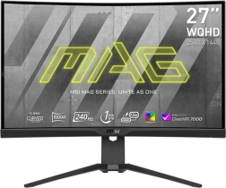 Moniteur 27″ MAG 275CQRXF QHD incurvé 240 Hz noir