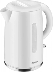 Bouilloire électrique Amica blanche 1,7 l