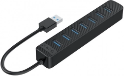 Hub USB ORICO USB 3.0 à 7 ports (noir)
