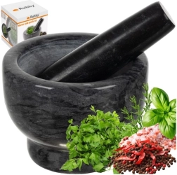 Mortier en marbre RUHHY pour herbes et épices