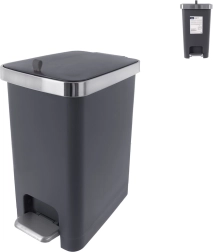 Poubelle à pédale Orion Premier 15 l grise