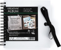 Album créatif blanc