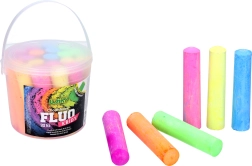 Craies de trottoir fluorescentes 20 pcs