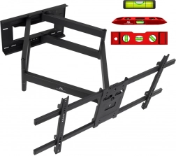 Support mural TV 37–85" à bras long, 55 kg, VESA jusqu’à 800×400