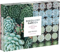 Puzzle recto-verso Succulentes 500 pièces GALISON