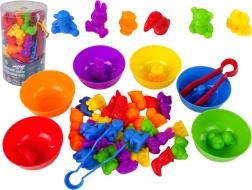 Jeu éducatif Montessori pour apprendre à compter – Animaux du zoo