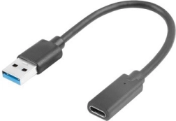 Adaptateur USB‑C (femelle) vers USB‑A (mâle) 3.1, 15 cm