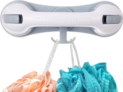 Barre d’appui de salle de bain avec ventouses 28,5 cm ORION